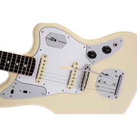 Fender Johnny Marr Jaguar, Rosewood Fingerboard, Olympic White Электрогитары