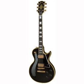 Gibson Custom 57 Les Paul Custom 2 Pickup Ebony Vos Электрогитары