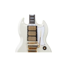 Gibson Custom Shop 1963 SG Special Reissue Lightning Bar Ultra Light Aged Classic White Электрогитары