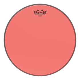 Remo BE-0314-CT-RD Emperor® Colortone™ Red Drumhead, 14. Пластики для малого барабана и томов