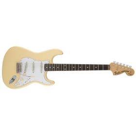 Fender Yngwie Malmsteen Stratocaster, Scalloped Rosewood Fingerboard, Vintage White Электрогитары