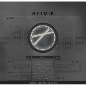 Cinematique Instruments Rytmik Цифровые лицензии