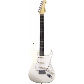 FENDER JEFF BECK STRATOCASTER OLYMPIC WHITE Электрогитары