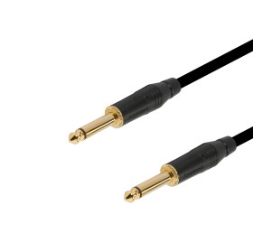 0.5м профессиональный инструментальный аудио кабель Jack - Jack 6.3 mm mono Amphenol Gold Кабели  Jack - Jack 6.3 mm mono стандартные (ins1)