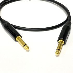2м профессиональный инструментальный аудио кабель Jack - Jack 6.3 mm mono Neutrik GOLD Кабели  Jack - Jack 6.3 mm mono стандартные (ins1)