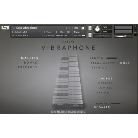 Cinematique Instruments Solo Vibraphone Цифровые лицензии