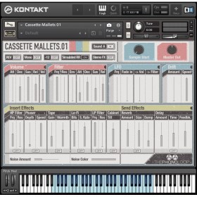 THEPHONOLOOP Cassette Mallets.01 for Kontakt Цифровые лицензии
