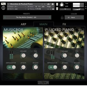 Sonuscore Origins Vol.2: Music Box & Plucked Piano Цифровые лицензии