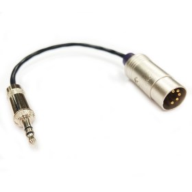 Патч кабель MIDI DIN 5 - minijack 3.5 mm TRS Rean 25 см MIDI кабели