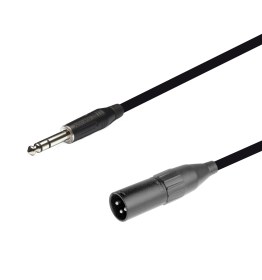 1m Jack 6.3 mm 1/4 TRS - XLR male Amphenol Pro Performance профессиональный балансный аудио кабель Кабели Jack 6.3 mm TRS - XLR male (mon3)