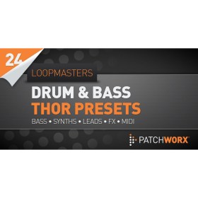 Loopmasters Patchworx Drum and Bass Synths - Thor Цифровые лицензии