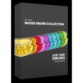 Just Add Drums Just Add Wood Snare Collection - WAV \u0026 One-Shots Цифровые лицензии