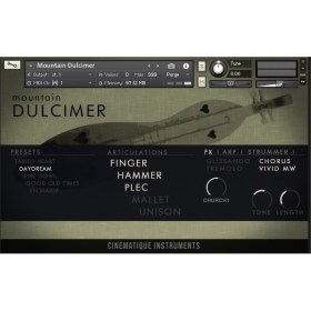 Cinematique Instruments Mountain Dulcimer Цифровые лицензии
