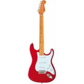 Fender Classic Series 50s Stratocaster, Maple Fingerboard, Fiesta Red Электрогитары