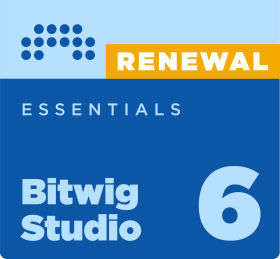 Bitwig Studio Essentials 12 Month Upgrade Plan Цифровые лицензии