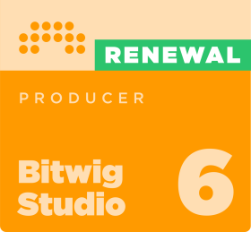 Bitwig Studio Producer 12 Month Upgrade Plan Цифровые лицензии