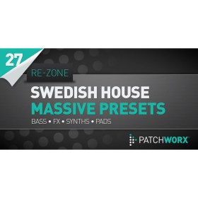 Loopmasters Re-Zone Swedish House Synths Massive Presets Цифровые лицензии