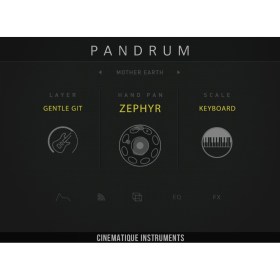 Cinematique Instruments Pandrum Цифровые лицензии