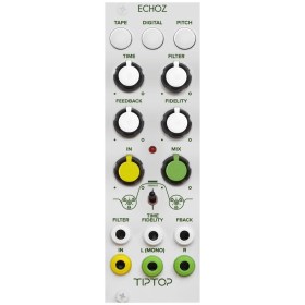 Tiptop Audio ECHOZ Time Delay Effect Module - White Eurorack модули