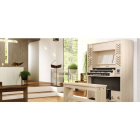 Viscount Organs DOMUS P45 Light Oak Lam. with TP8LW Различное Музыкальное Оборудование