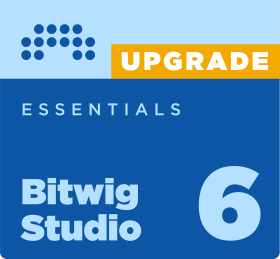 Bitwig Studio Essentials Upgrade from 8-Track Цифровые лицензии