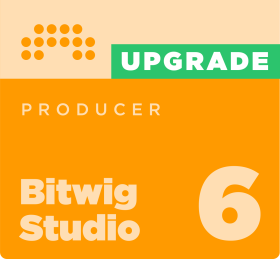 Bitwig Studio Producer Upgrade from Essentials/16 Track Цифровые лицензии