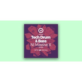 5Pin Media Tech Drum \u0026 Bass NI Massive X Цифровые лицензии