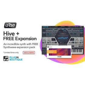 Exclusive Bundles+ u-he Hive 2 + FREE Synthwave Expansion Цифровые лицензии