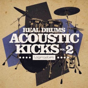 Loopmasters Real Drums Acoustic Kicks 2 Цифровые лицензии