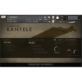 Cinematique Instruments Kantele v2.5 Цифровые лицензии