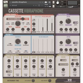 THEPHONOLOOP Cassette Vibraphone for Kontakt Цифровые лицензии