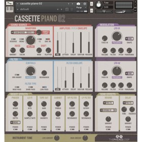 THEPHONOLOOP Cassette Piano.02 Kontakt Цифровые лицензии