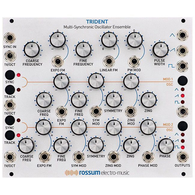 Rossum Electro Trident Multi-Synchronic Oscillator Ensemble Module Eurorack модули