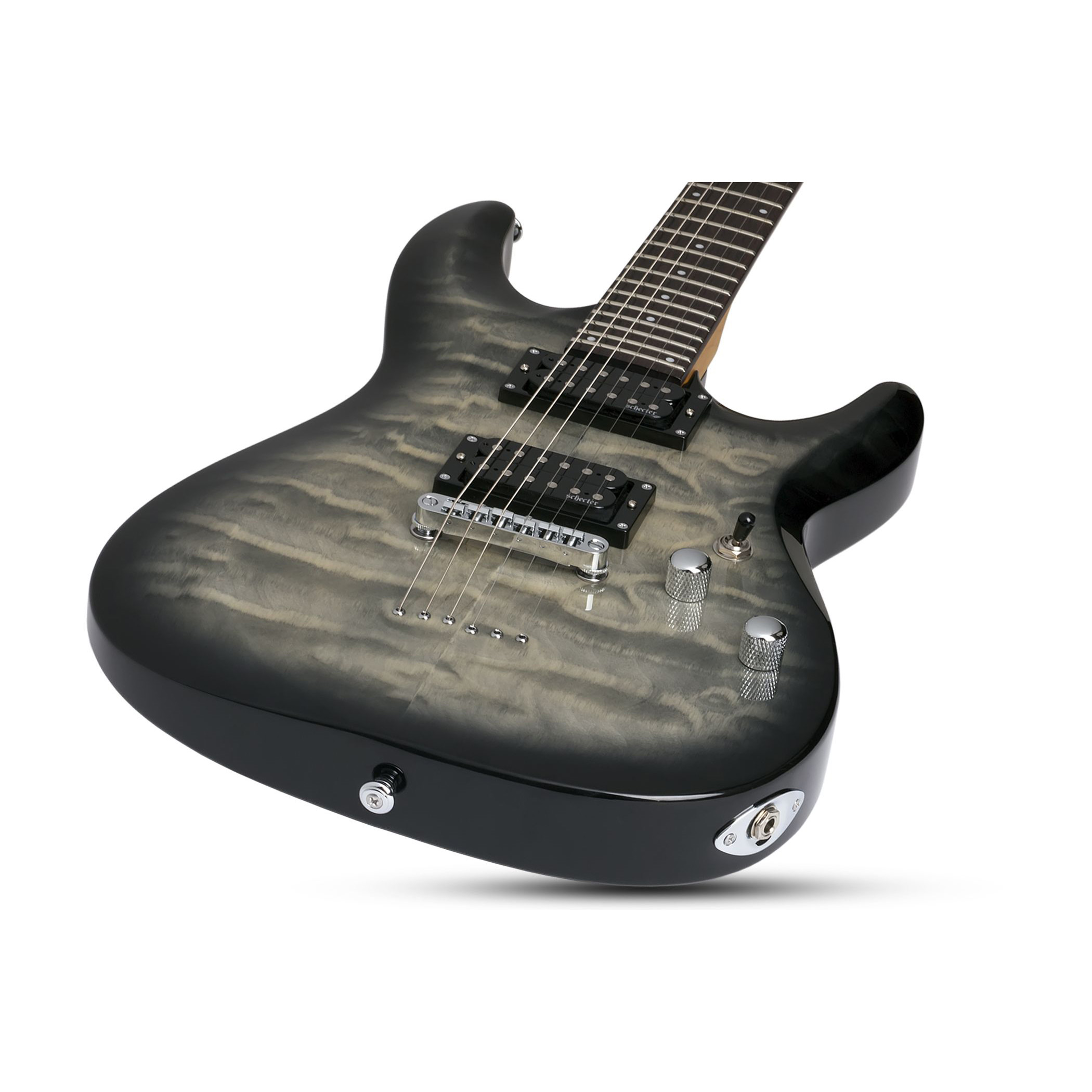 Schecter C-6 PLUS Ocean Blue Burst Электрогитары