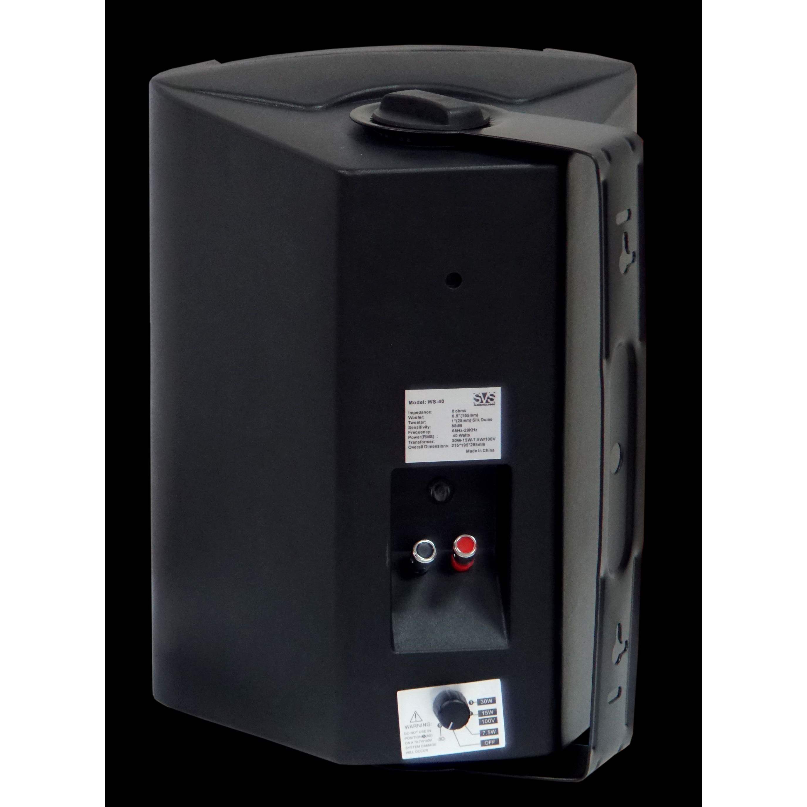 SVS Audiotechnik WS-40 Black Черный SVS Audiotechnik WS-40 Black Черный Трансляционное оборудование