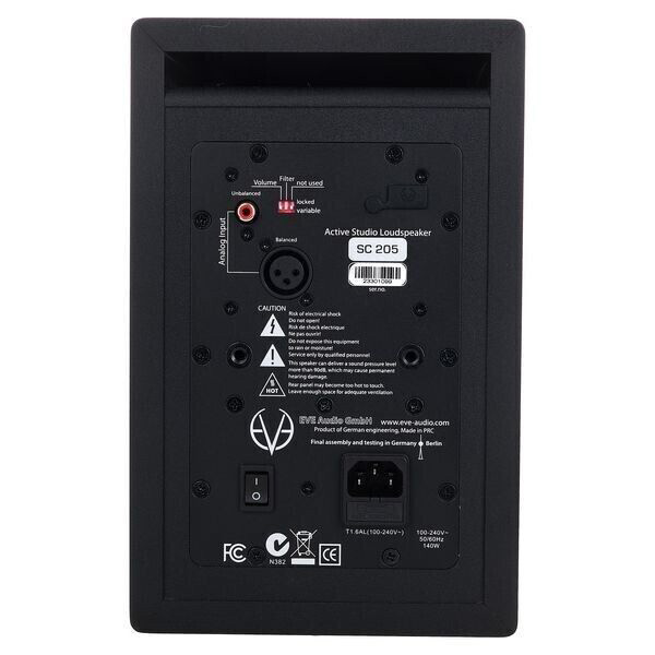 EVE AUDIO SC205 All Black Различное Музыкальное Оборудование