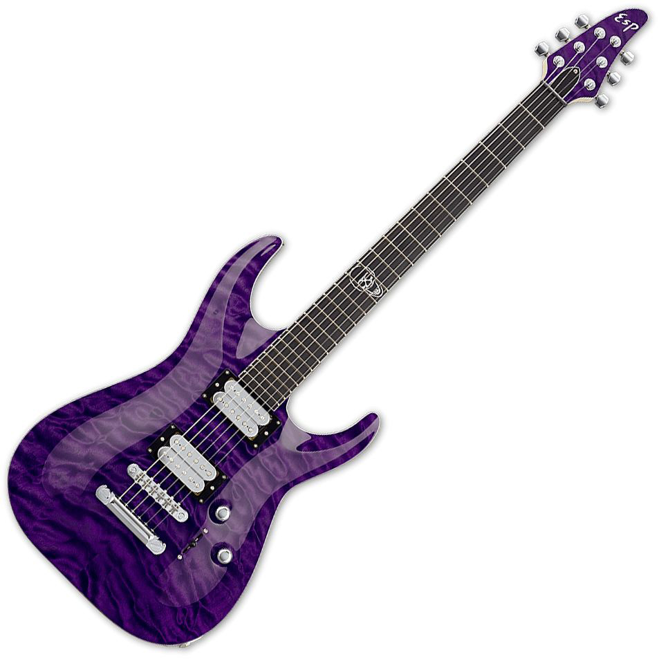 ESP ROB CAGGIANO QM 2017 See Thru Purple ESP ROB CAGGIANO QM 2017 See Thru Purple Различное Музыкальное Оборудование