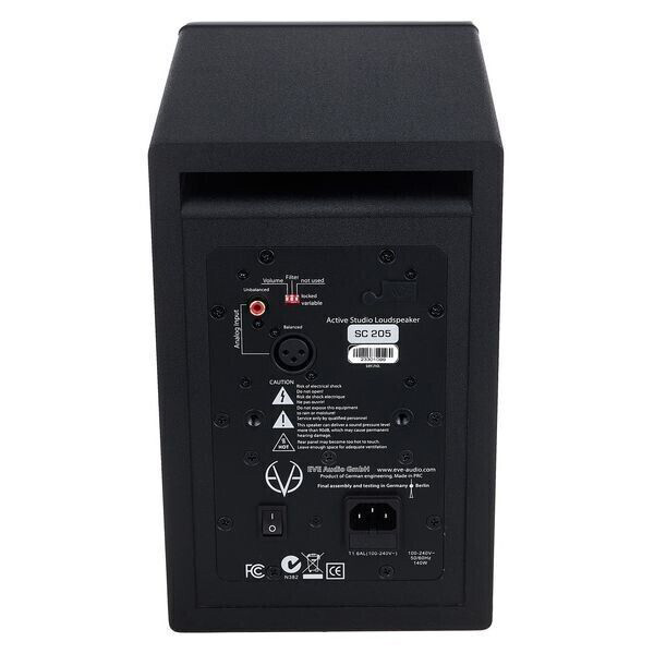 EVE AUDIO SC205 All Black Различное Музыкальное Оборудование