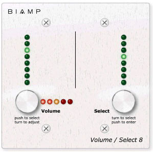 Biamp VOLUME/SELECT 8 Цифровые аудиоплатформы для конференц-систем