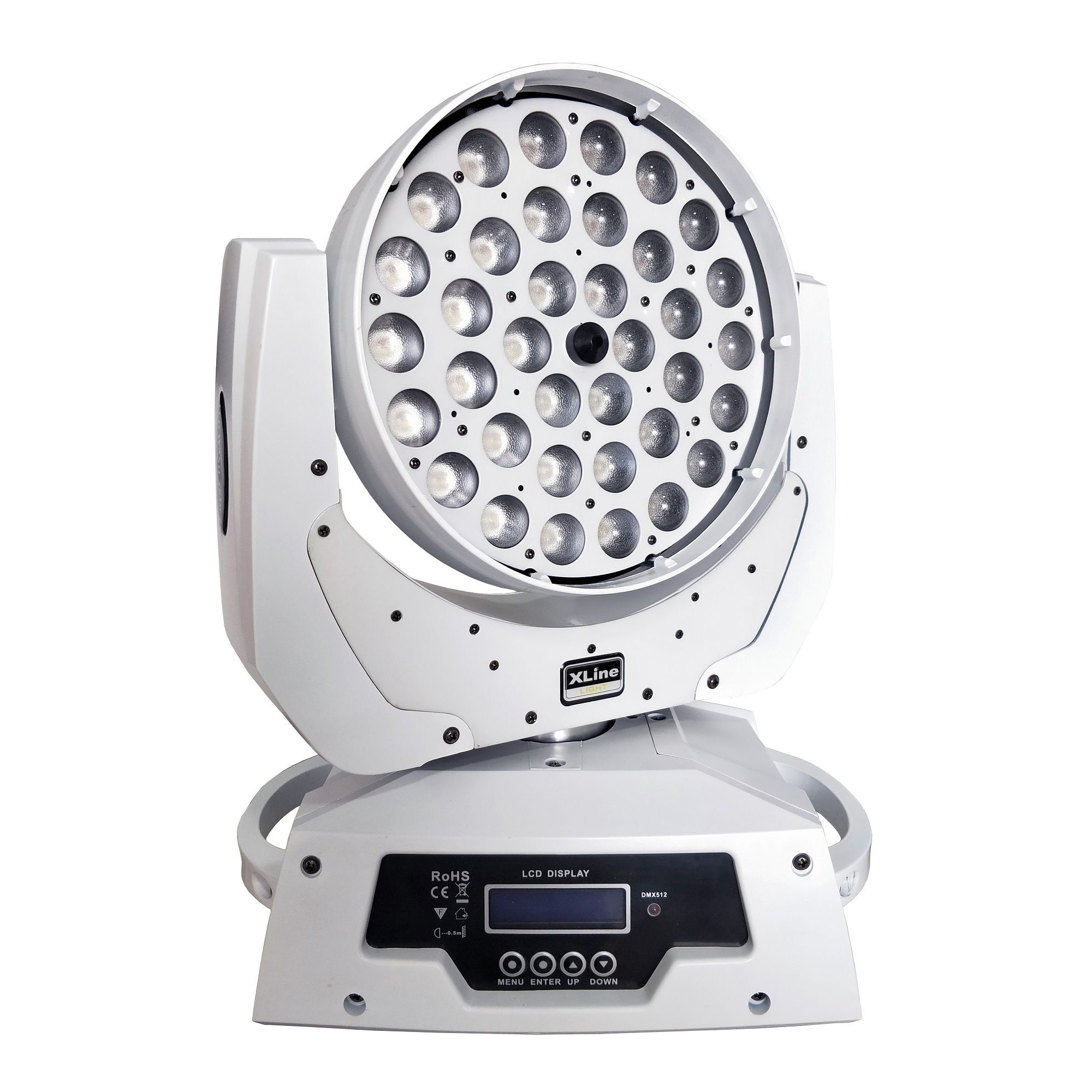 XLine Light LED WASH 3610 Z Черный Вращающиеся головы
