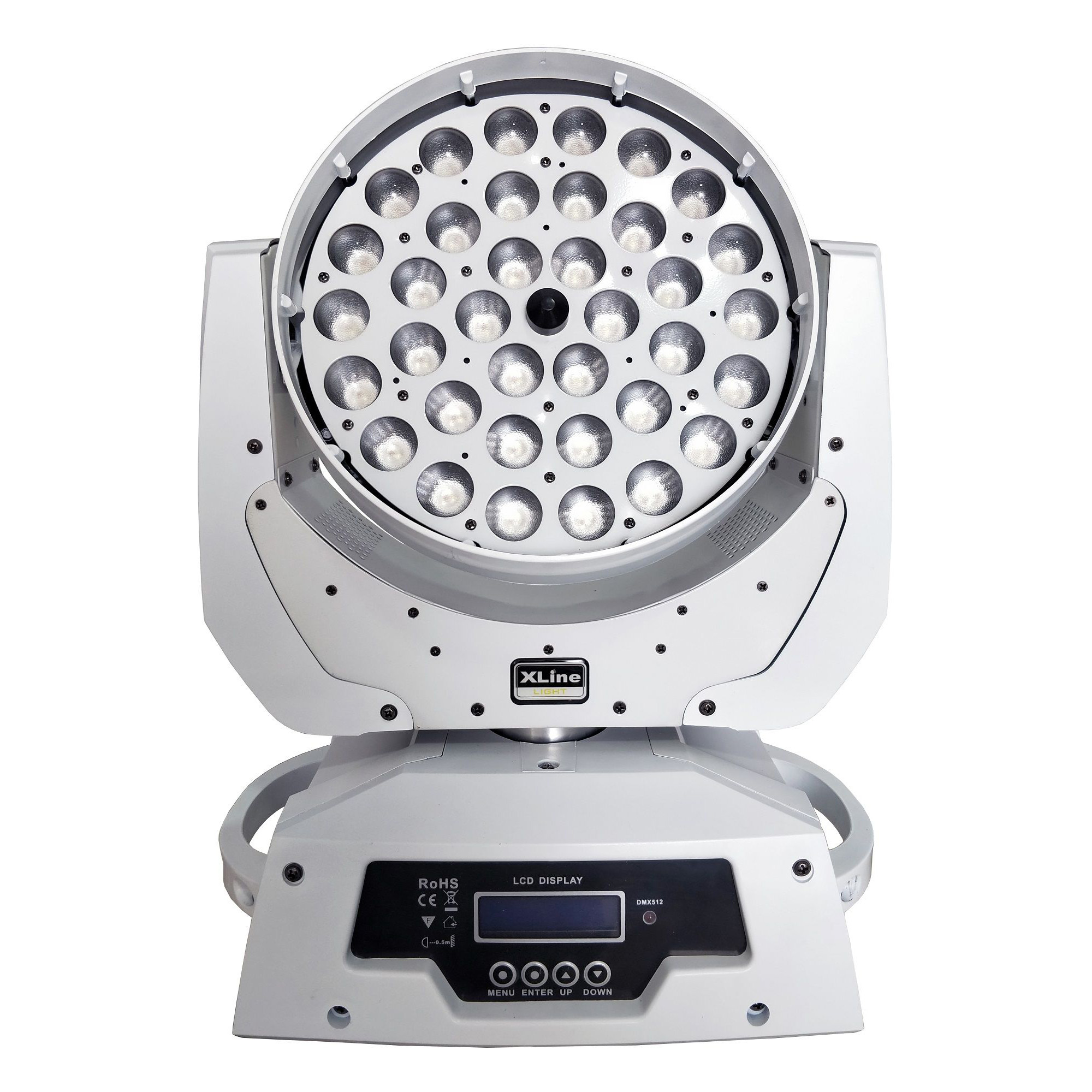 XLine Light LED WASH 3610 Z Черный Вращающиеся головы