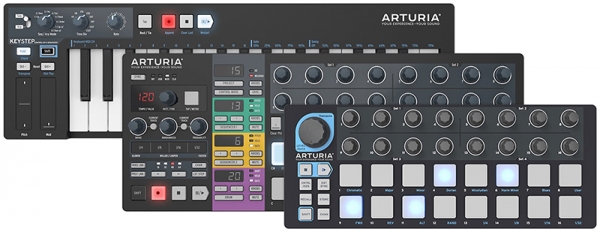 Arturia выпустит MIDI-контроллеры серии Step в новом чёрном цвете