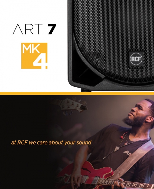 RCF ART 7 MK4 Series – новое поколение популярных активных акустических систем