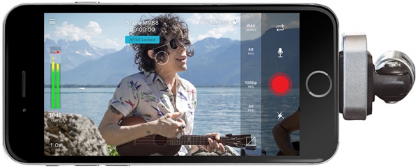 ShurePlus MOTIV Video – iOS-приложение для высококачественной аудиовидеозаписи