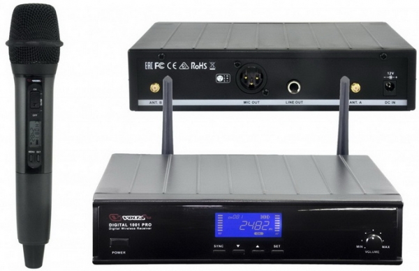 Volta Audio Digital 1001 Pro и 1001 H Pro – микрофонные цифровые радиосистемы
