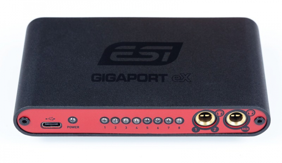 ESI GIGAPORT eX — ремейк восьмиканального интерфейса с поддержкой 192 кГц