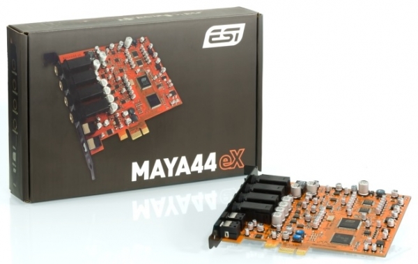 Звуковая карта ESI MAYA44 eX теперь совместима не только с PC, но и с Mac Pro