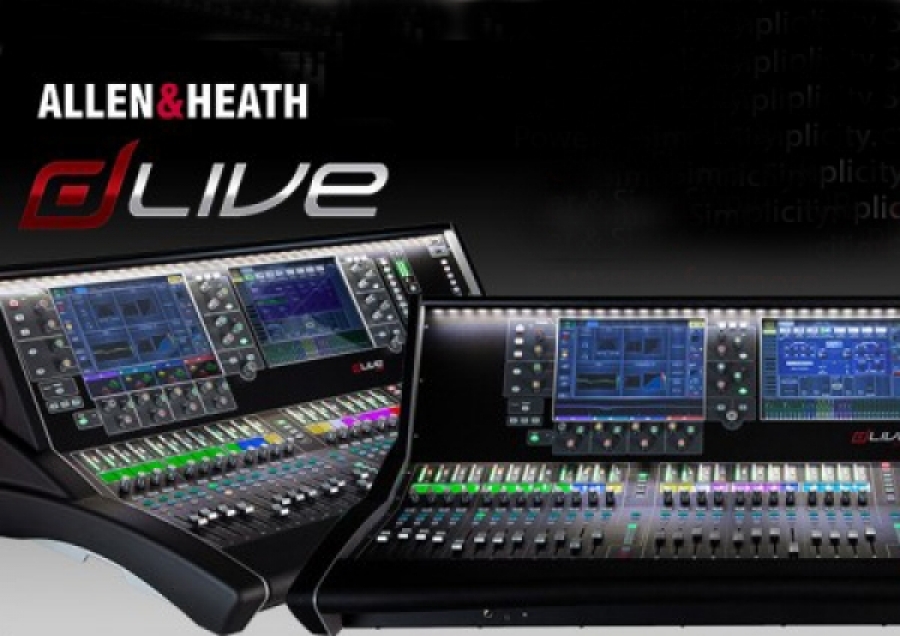 Allen &amp; Heath  dLive – новый цифровой концертный микшер