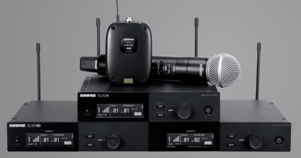 Shure SLX-D - цифровая беспроводная микрофонная система