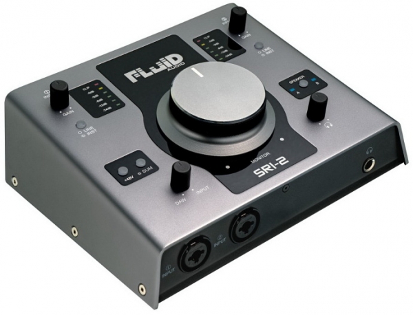 Fluid Audio SRI-2 – бюджетный звуковой интерфейс с функцией мониторного контроллера